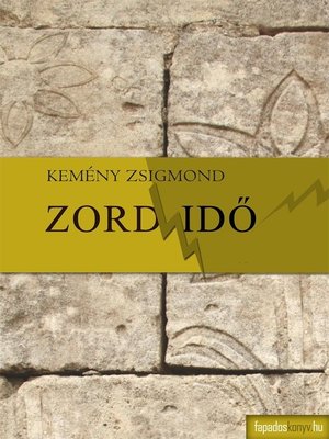 cover image of Zord idő